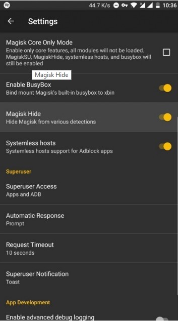 Как изменить root доступ на android для google play
